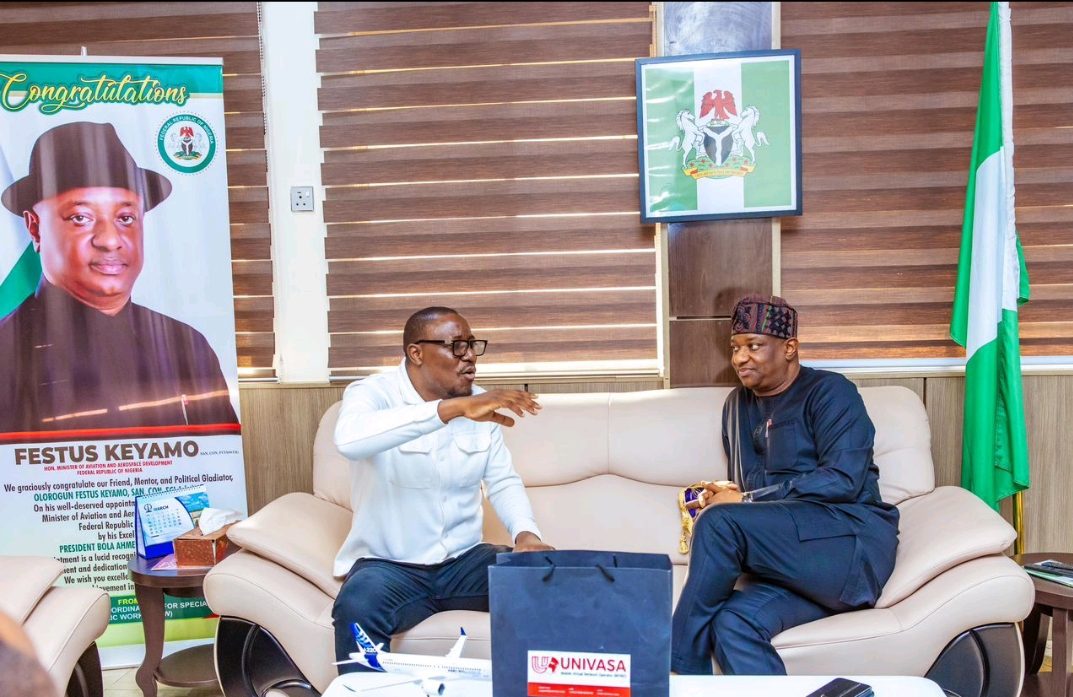 Meeting with Hon. Minister of Aviation Festus Keyamo