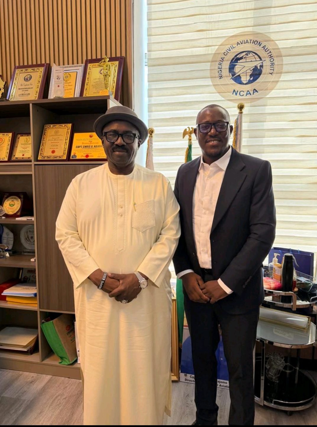 Courtesy visit to the Nigeria Civil Aviation Authority
